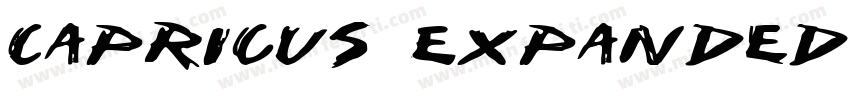 Capricus Expanded I字体转换